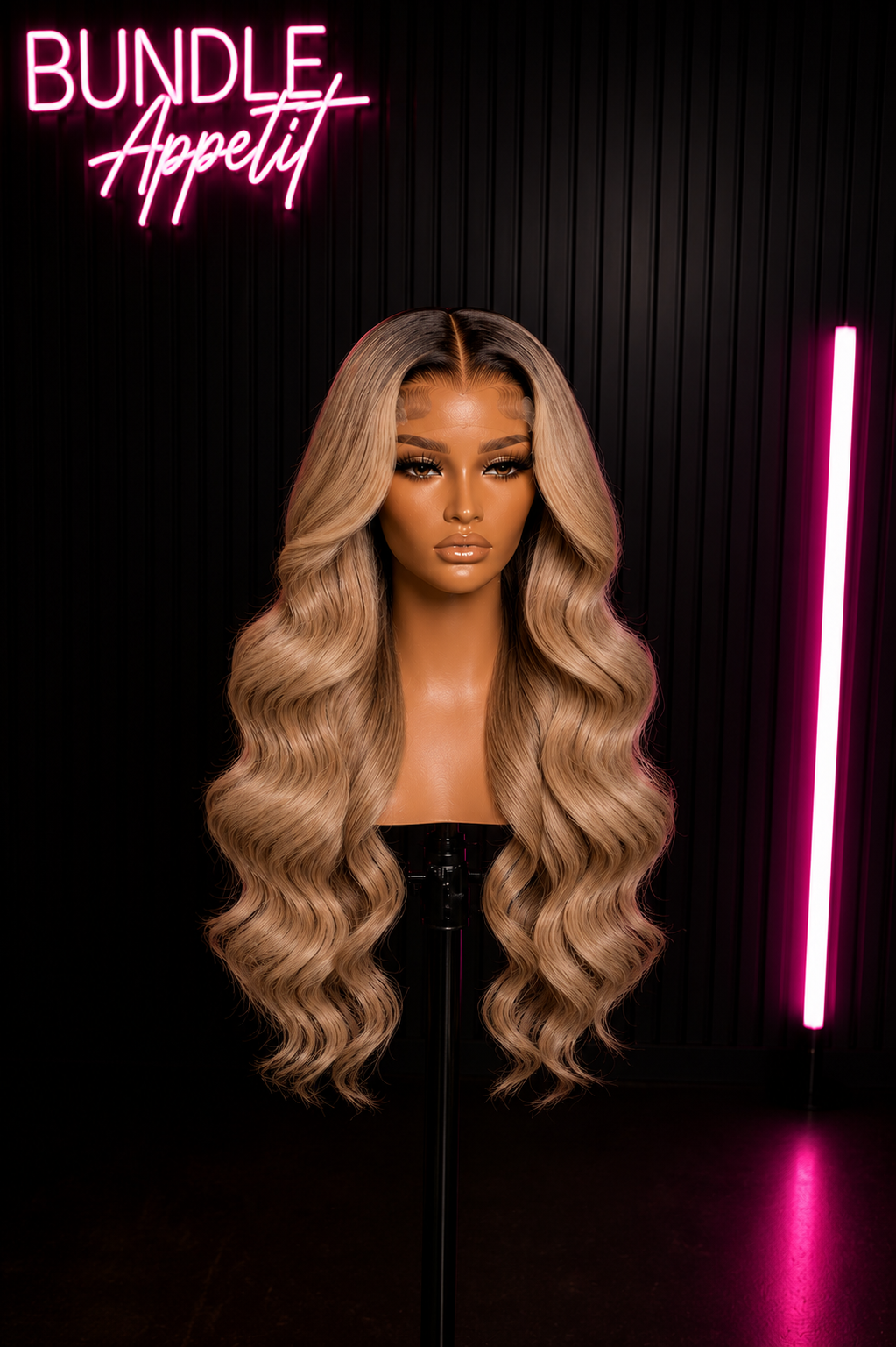 Ash Blonde Body Wave HD Wig