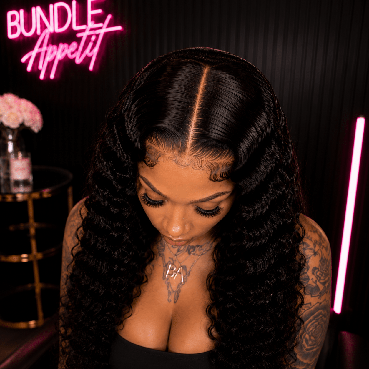 HD 5x5 Glueless Deep Wave Wig