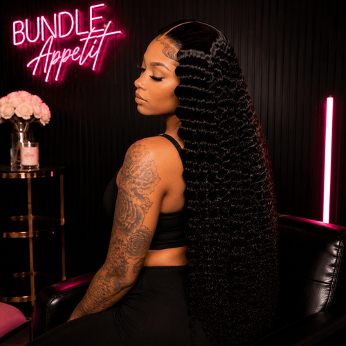 HD 5x5 Glueless Deep Wave Wig