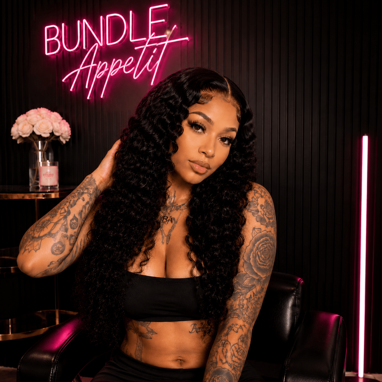 HD 5x5 Glueless Deep Wave Wig