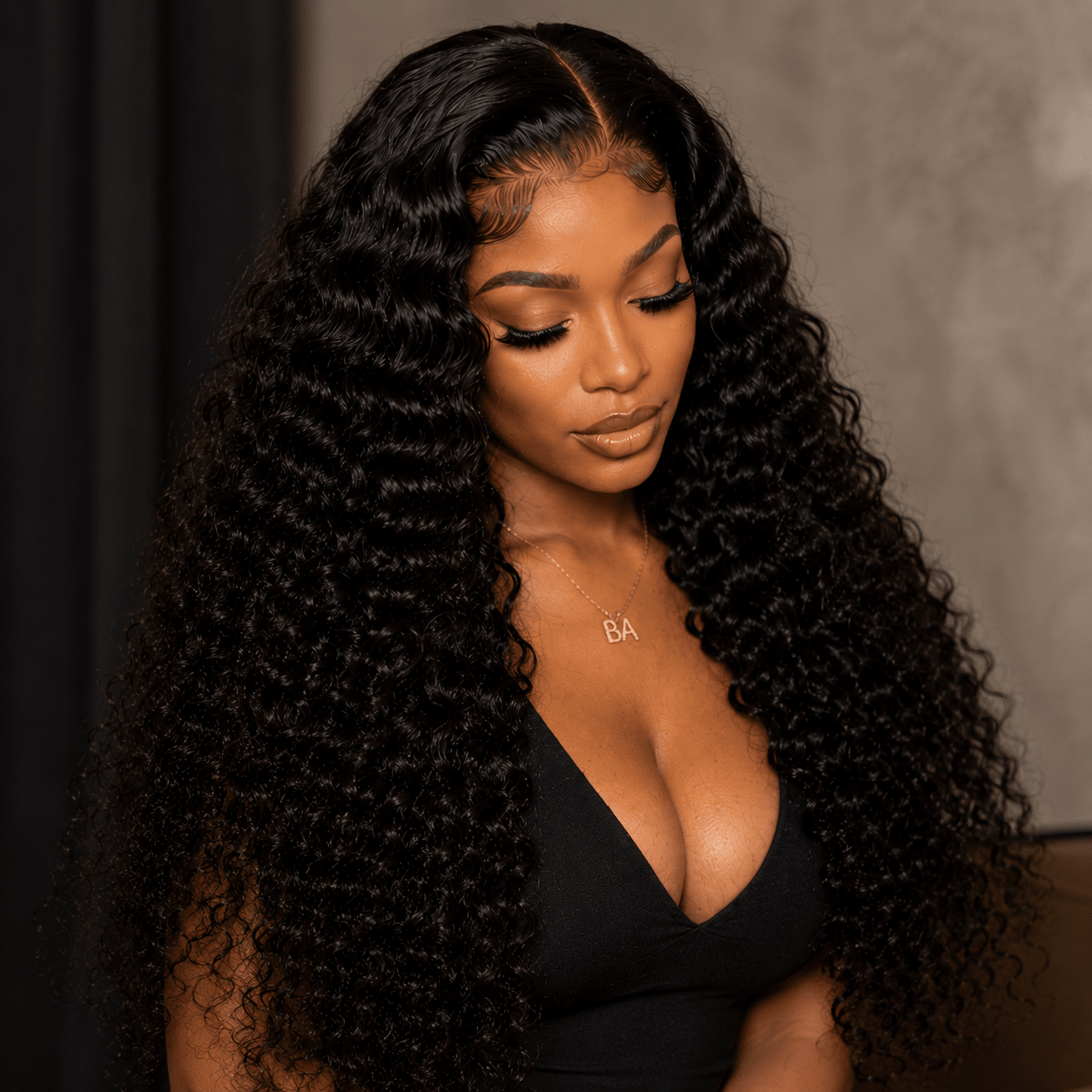 HD 5x5 Glueless Deep Wave Wig