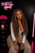 Honey Blonde Deep Wave HD Lace Wig